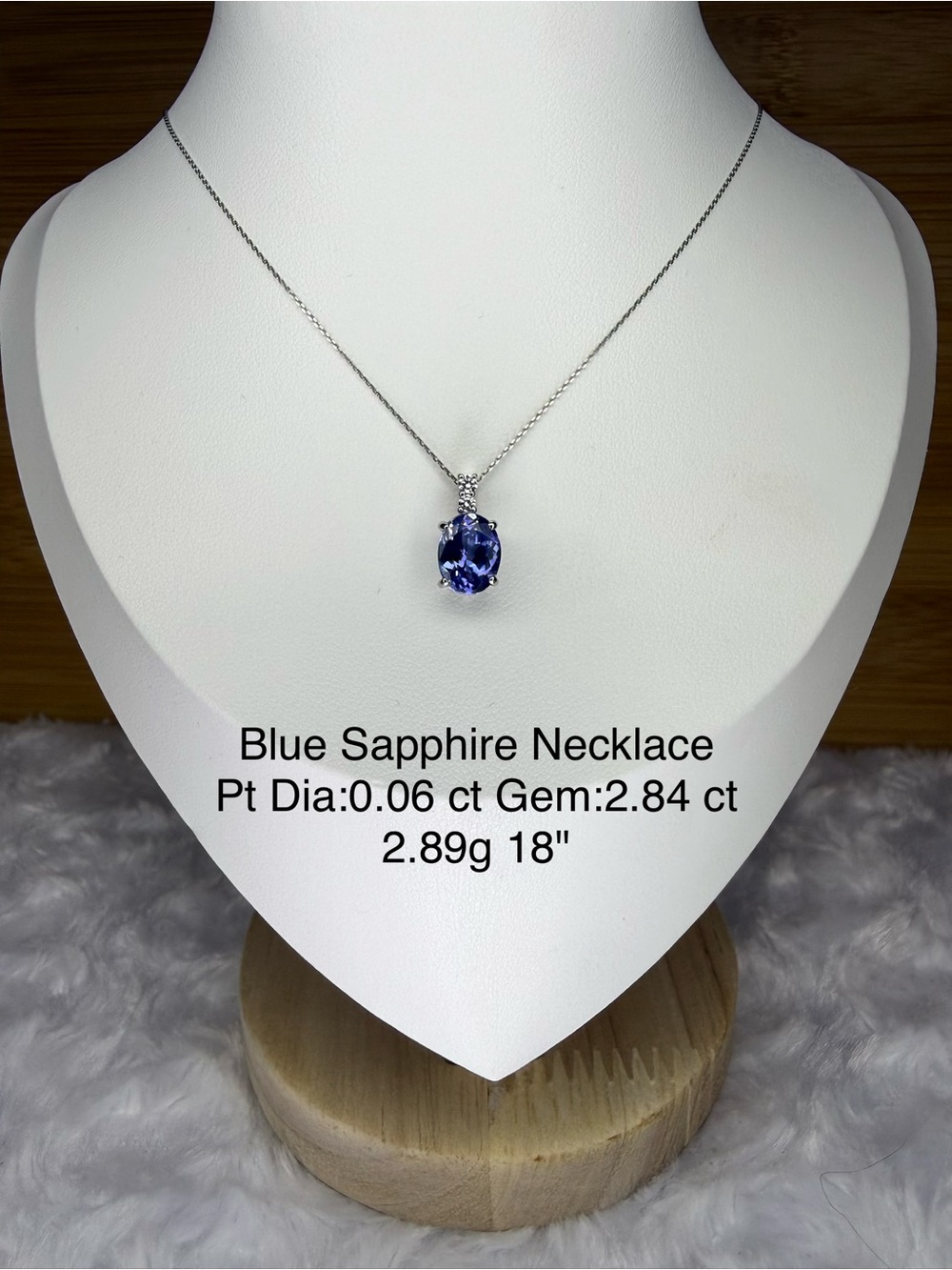 Tanzanite necklace